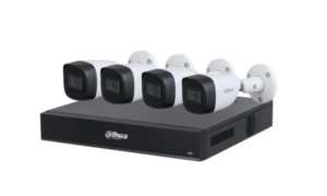 Dahua 4 CH  XVR kit, 1TB HDD, 4*2 MP bullets, PSU, 100m Cat 5, 8*baluns, 4*DC cables, 4*cam nest.