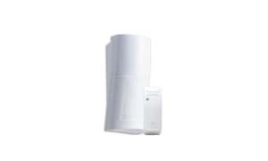 NEO OPTEX QXI-RDT outdoor 12m120 degree low or high mount PIR, pet friendly, AM, MW, wall mount bracket, includes NEO 868 Mhz TX